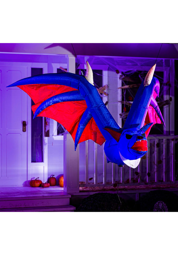 4FT Tall Inflatable Hanging Bat Decoration