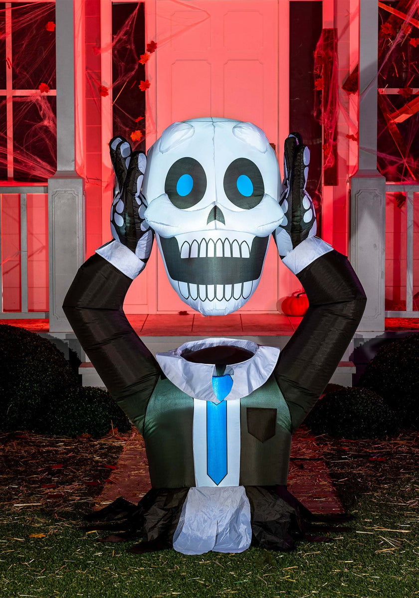 4 Ft. Headless Skeleton Inflatable Decoration – Kids Halloween Costumes
