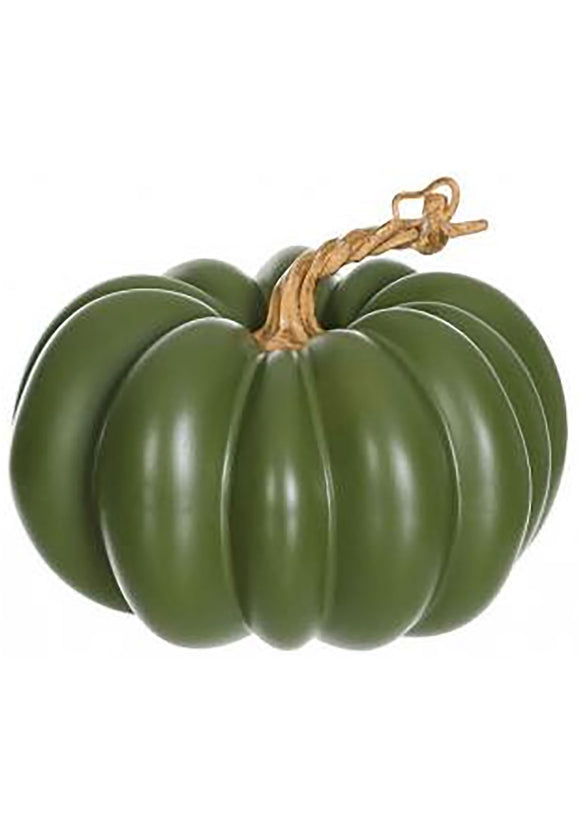 Green 5-Inch Pumpkin Decoration