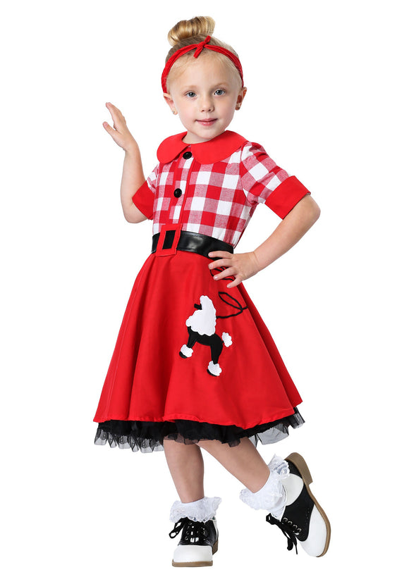50s Darling Costume for Toddlers
