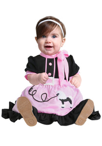 50s Poodle Skirt Costume for Babies