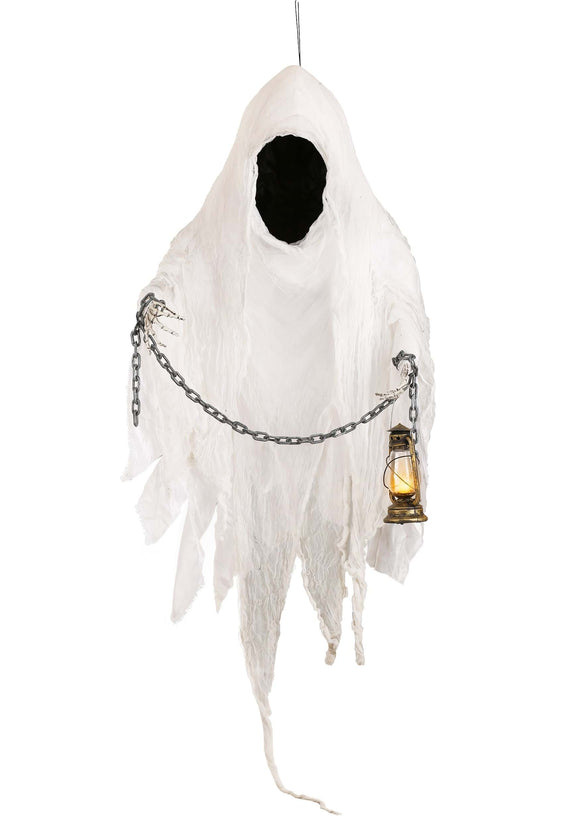 5-Foot Large Hanging Faceless Ghost Decoration