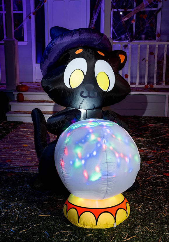 Five Foot Tall Fortune Cat Inflatable Decoration