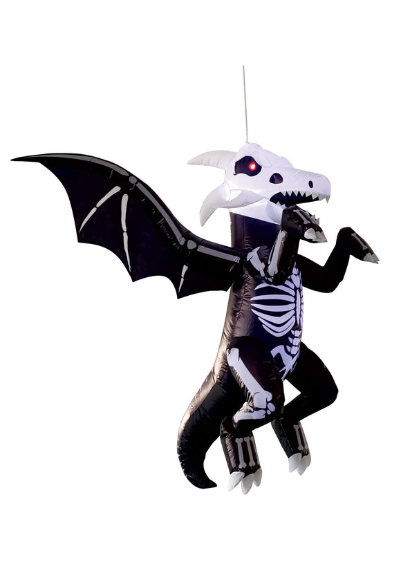 5FT Inflatable Hanging Skeleton Dragon Decoration