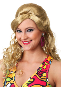 60s Gogo Mod Wig-Blonde