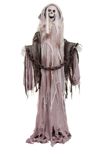 6-Foot Standing Ghoul Animatronic Decoration