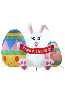 Large Easter Bunny 6FT Tall Inflatable Decoration