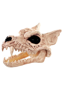 7" Wolf Skull Halloween Decor