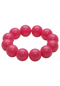 80's Pink Gumball Bracelet