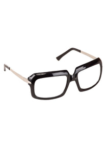 80s Black Scratcher Costume Glasses