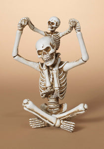 9" Skeleton with Skeleton Child