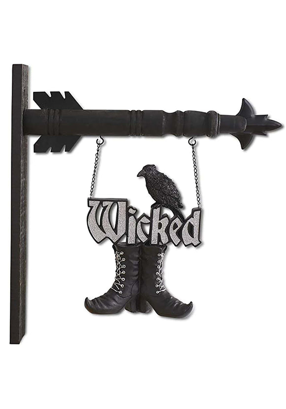 Nine Inch Wicked Witch Boots Arrow Figure
