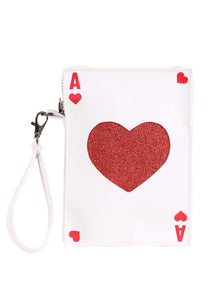 Ace of Hearts Costume Purse