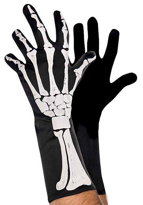 3D Skeleton Gloves for Adults