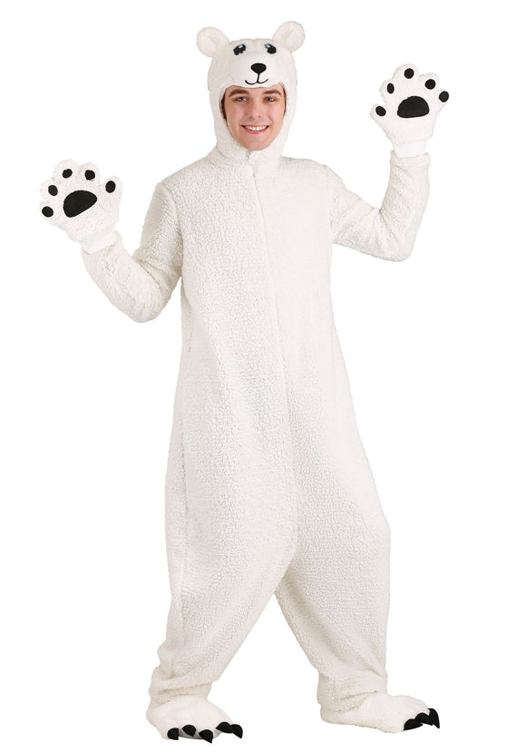 Arctic Polar Bear Costume for Adults
