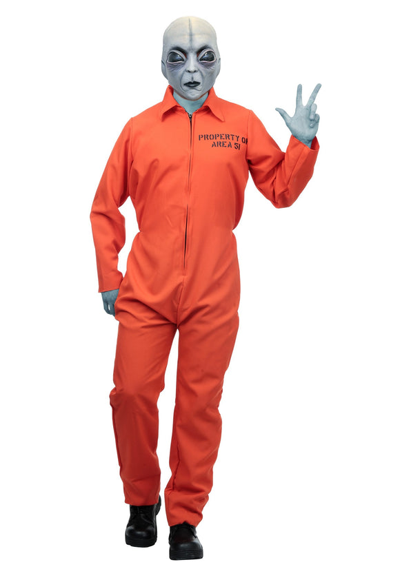 Area 51 Adult Escapee Costume