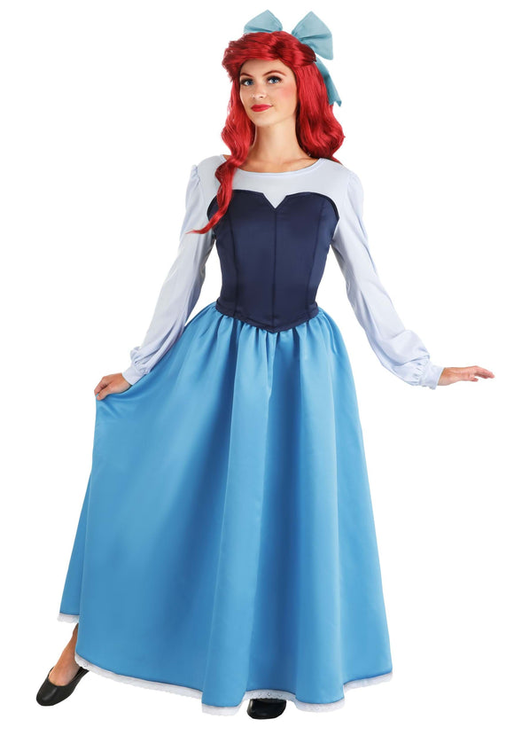 The Little Mermaid Ariel Blue Dress Costume for Women