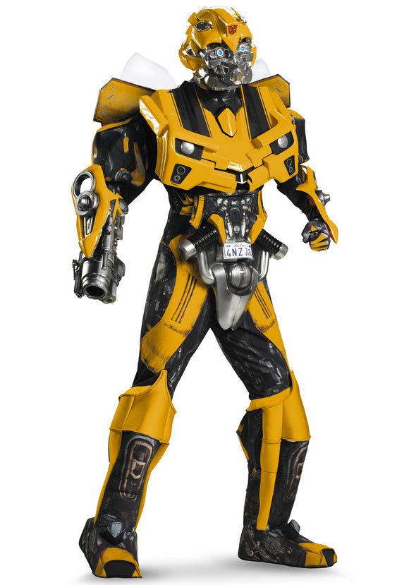 Adult Authentic Bumblebee Costume w/ Vacuform