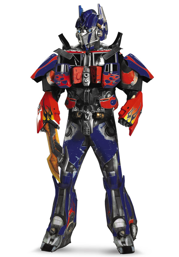 Adult Authentic Optimus Prime Costume w/ Vacuform