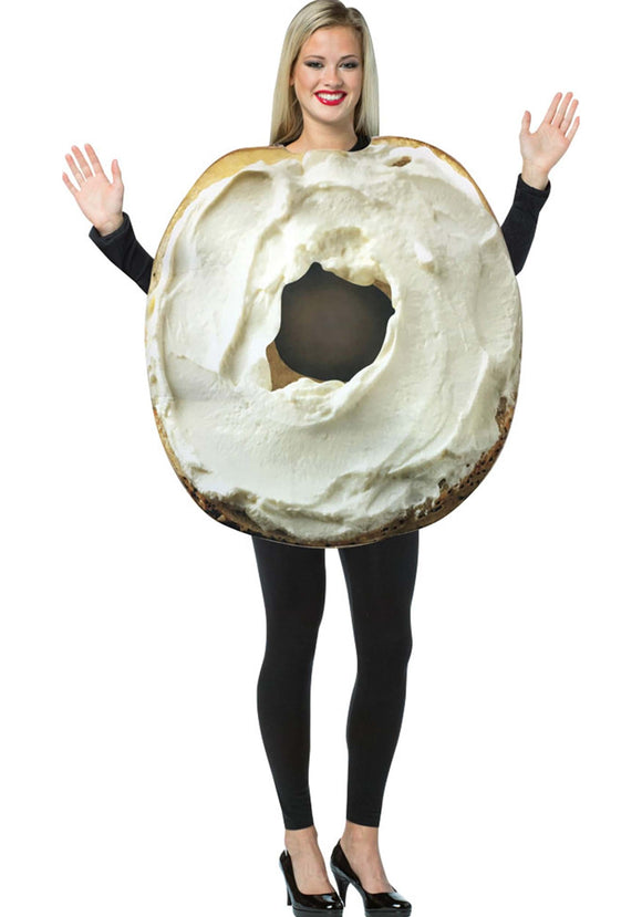 Bagel and Cream Cheese Adult Costume