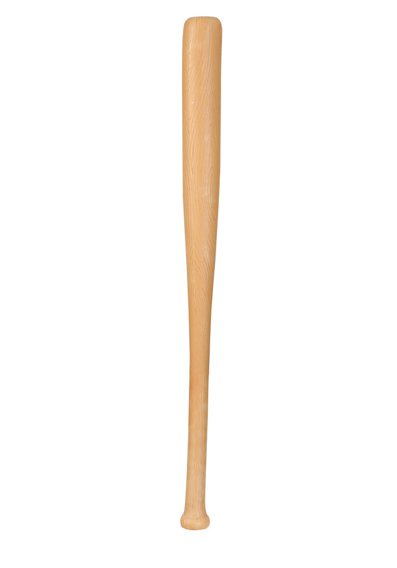 Adult Wood Look Plastic Baseball Bat