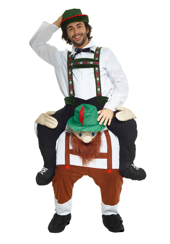 Bavarian Piggyback Costume for Adults