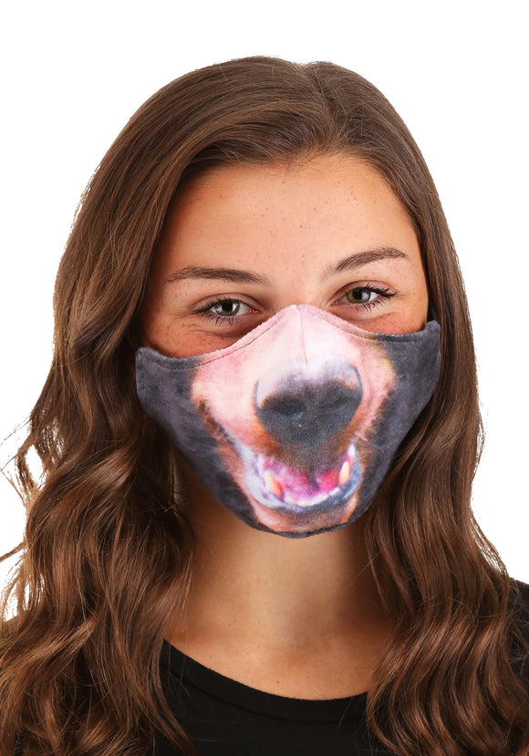Bear Sublimated Face Mask for Adults