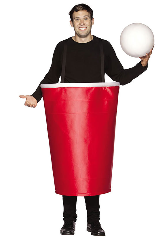 Adult Beer Pong Cup Costume