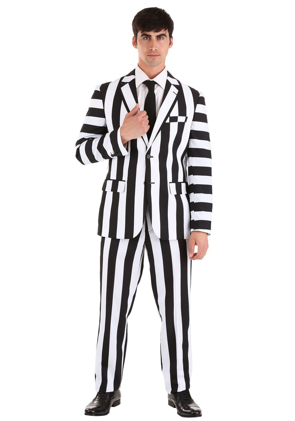 Men's Beetlejuice Suit Costume