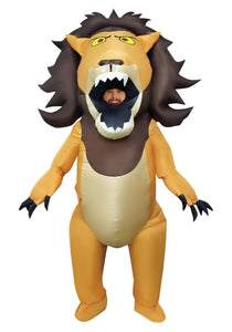 Big Mouth Lion Inflatable Adult Costume