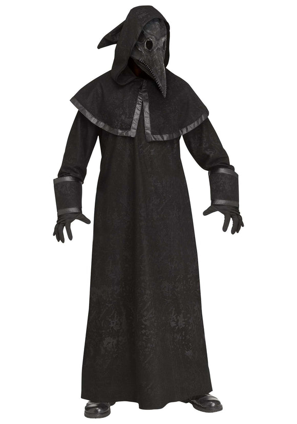 Black Plague Doctor Adult Costume