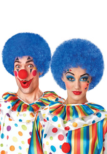 Blue Clown Wig