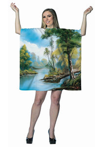 Adult Bob Ross Painting Dress Costume