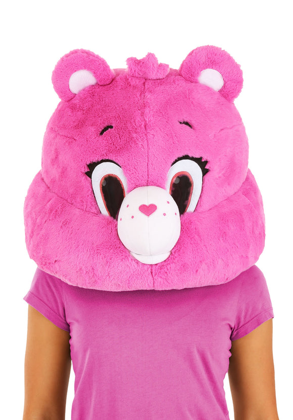 Care Bears Cheer Bear Mascot Mask for Adults