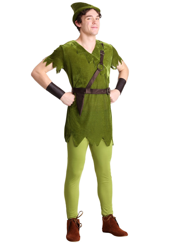 Classic Peter Pan Adult Costume | Storybook Character Costumes