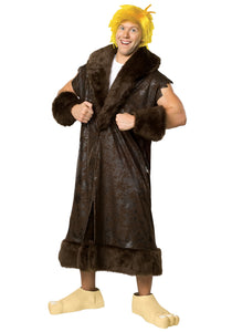 Adult Deluxe Barney Rubble Costume