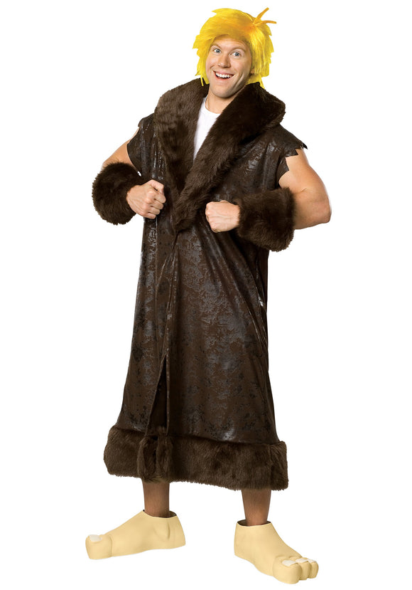 Adult Deluxe Barney Rubble Costume