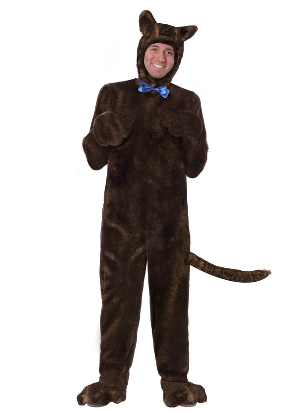 Deluxe Brown Dog Costume for Adults
