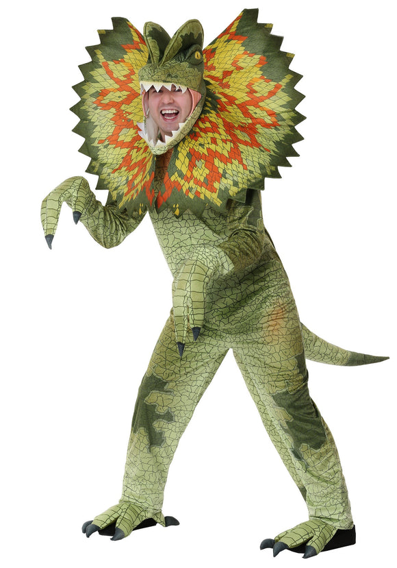 Dilophosaurus Costume for an Adult