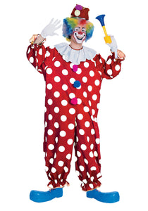 Adult Dotted Clown Costume | Carnival Clown Costume