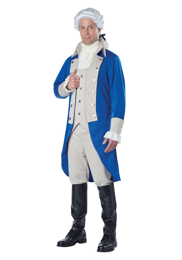 Adult Men's George Washington Costume