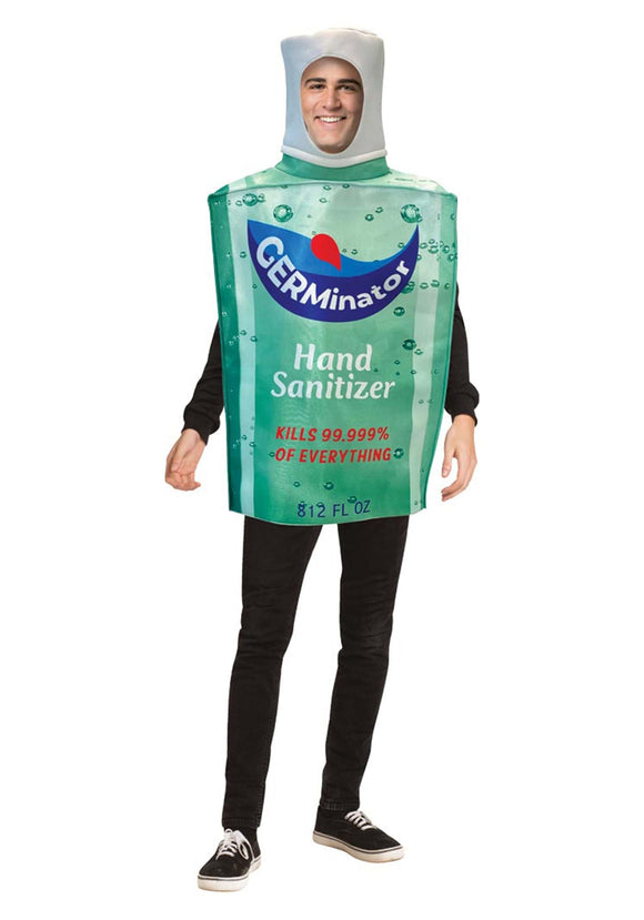 Germinator Hand Sanitizer Bottle Adult Costume
