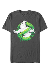 Adult Ghostbusters Logo Slimy Glow in the Dark T-Shirt for Adults