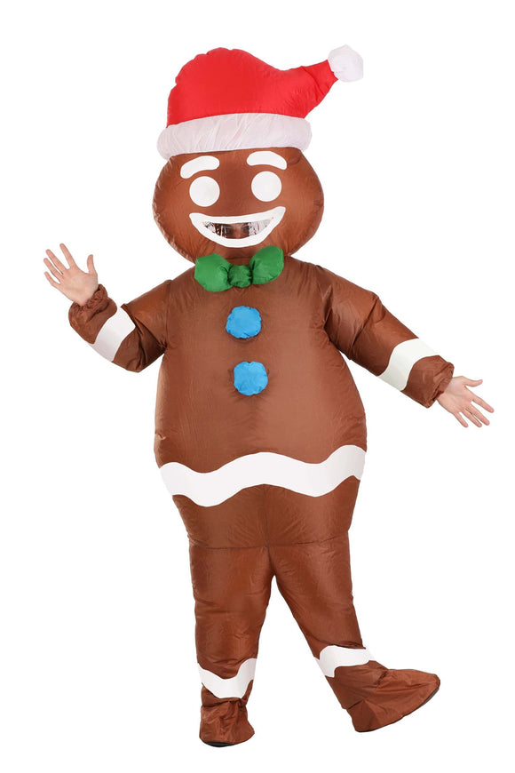 Adult Inflatable Gingerbread Costume