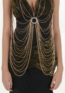 Adult Gold Body Chain