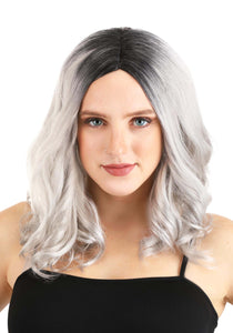 Women's Gray Bob Wig