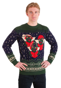 Gremlins Caroling Trio Ugly Christmas Sweater for Adults