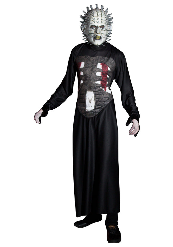 Ghoulish Productions - Hellraiser V: Pinhead Deluxe, Linie Hellraiser, strapazierfähiges Latex-Kostüm, handbemalt, Halloween, Karnevalsumzug, Kostümparty, Einheitsgröße für Erwachsene Ghoulish Productions - Hellraiser V: Pinhead Deluxe, Linie Hellraiser, strapazierfähiges Latex-Kostüm, handbemalt, Halloween, Karnevalsumzug, Kostümparty, Einheitsgröße für Erwachsene