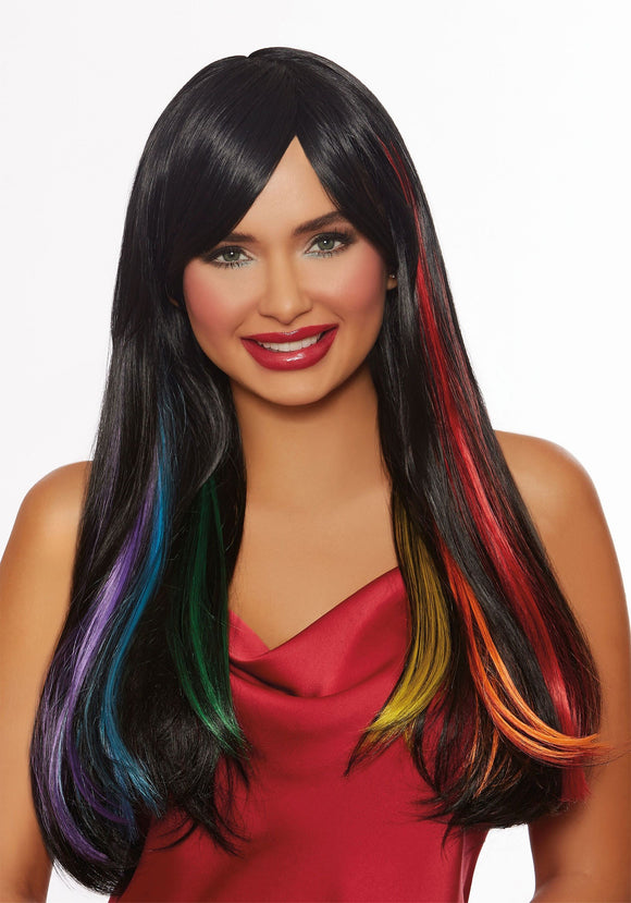 Women's Hidden Rainbow Wig
