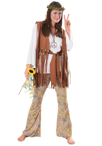 Adult Hippie Love Child Costume - Female Hippie Halloween Costumes